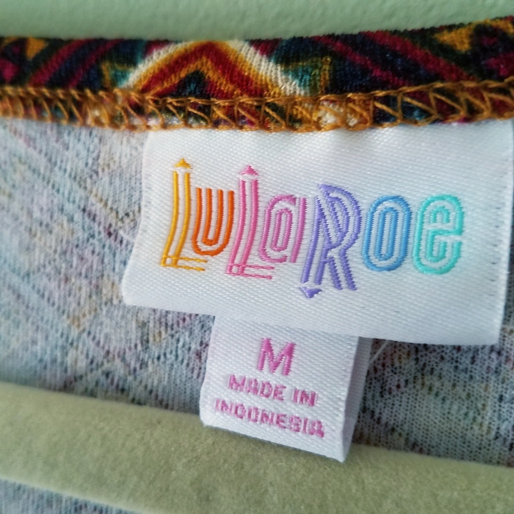 LuLaRoe | Nicole Dress L🍃gorgeous fall colors🍁🍃 - Picture 4 of 8